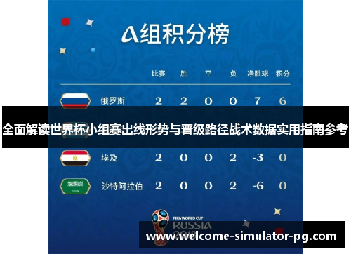 全面解读世界杯小组赛出线形势与晋级路径战术数据实用指南参考 全面解读世界杯小组赛出线形势与晋级路径战术数据实用指南参考